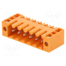 1 pcs x WEIDMu00dcLLER - 1607540000 SL 3.50/06/180F 3.2SN OR BX - Pluggable terminal block, 3.5mm, ways: 6, straight, socket, ma