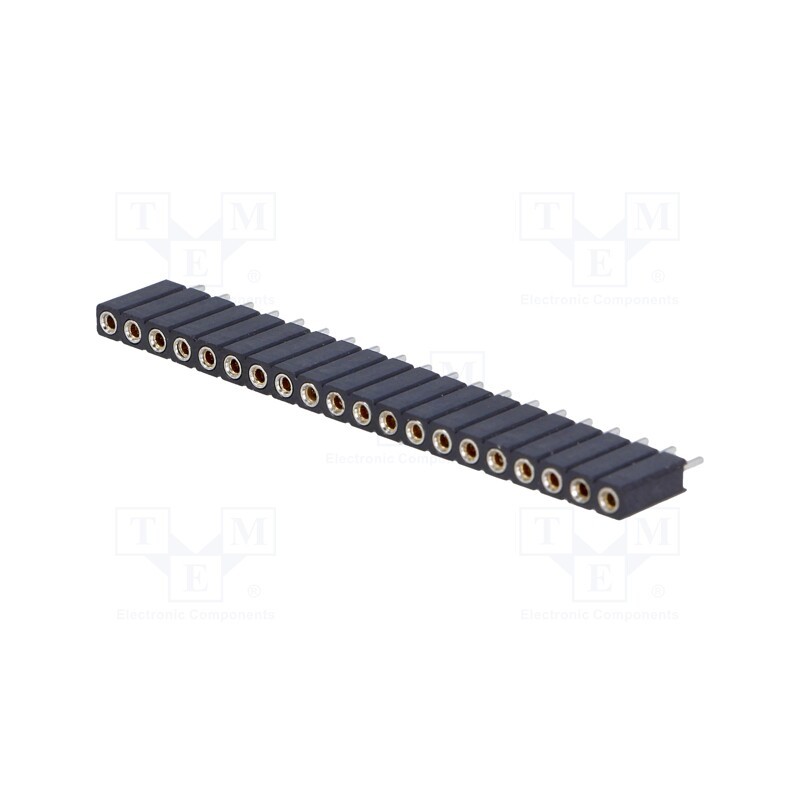 1 pcs x CONNFLY - DS1002-03-1*20131 - Socket, pin strips, female, PIN: 20, turned contacts, straight