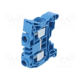 1 pcs x TE Connectivity - 1SNK510020R0000 (ZS16-BL) - Splice terminal: rail, 0.5÷16mm2, ways: 1, terminals: 2, blue, SNK