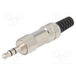 1 pcs x LUMBERG - KLS 44 - Plug, Jack 3,5mm, male, stereo,with strain relief, ways: 3
