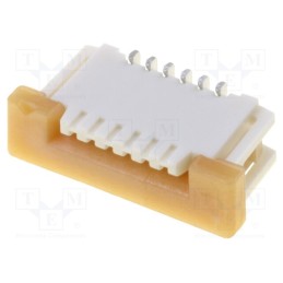 1 pcs x MOLEX - 526100633 - Connector: FFC/FPC, vertical, PIN: 6, ZIF, SMT, Easy-On, 125V, 1A