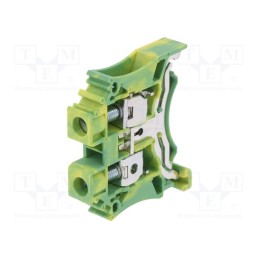 1 pcs x DEGSON ELECTRONICS - DC6-PE-01P-1C-00AH - Splice terminal: rail, 0.5÷6mm2, ways: 1, terminals: 2, Width: 8mm
