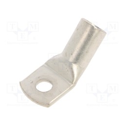 1 pcs x BM GROUP - BM0193745 - Tip: ring tube, M8, 70mm2, crimped, for cable, angled 45°, tinned