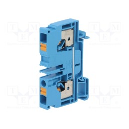 1 pcs x WEIDMu00dcLLER - 1991790000 A2C 6 BL - Splice terminal: rail, 6mm2, ways: 1, terminals: 2, blue, wemid, TS35