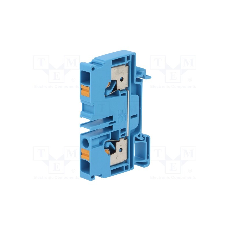 1 pcs x WEIDMu00dcLLER - 1991790000 A2C 6 BL - Splice terminal: rail, 6mm2, ways: 1, terminals: 2, blue, wemid, TS35