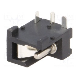 1 pcs x CLIFF - FC681485 - Socket, DC supply, male, 5.5/2.1mm, 5.5mm, 2.1mm, side,open, THT, 5A