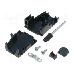 1 pcs x ENCITECH - 6260-0107-01 - Enclosure: for D-Sub connectors, D-Sub 9pin,D-Sub HD 15pin