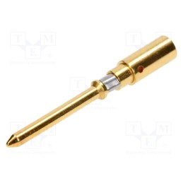 1 pcs x HARTING - 9152006126 - Contact, male, copper alloy, gold-plated, 2.5mm2, 14AWG, crimped