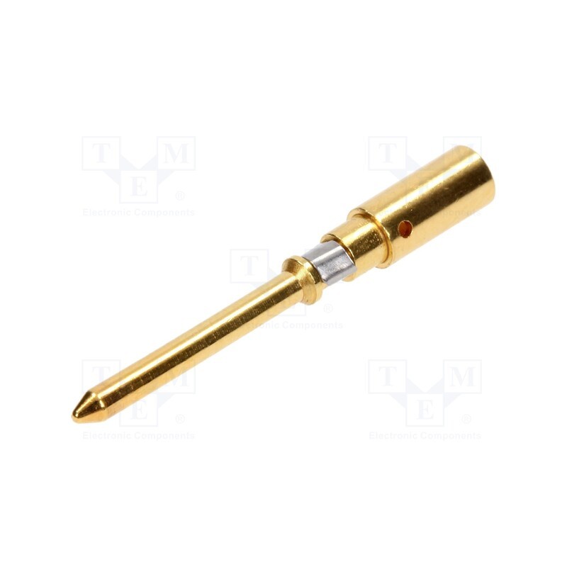 1 pcs x HARTING - 9152006126 - Contact, male, copper alloy, gold-plated, 2.5mm2, 14AWG, crimped