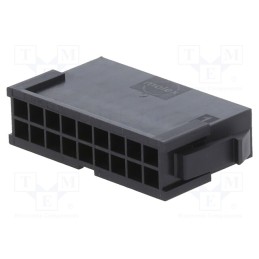 1 pcs x MOLEX - 430201800 - MicroFit 3.0 Plug DR PnlMnt 18Ckt