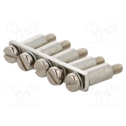 1 pcs x POKu00d3J - A42-0A14 - Screw bridge, ways: 5, ZG-G2.5,ZUG-G2.5