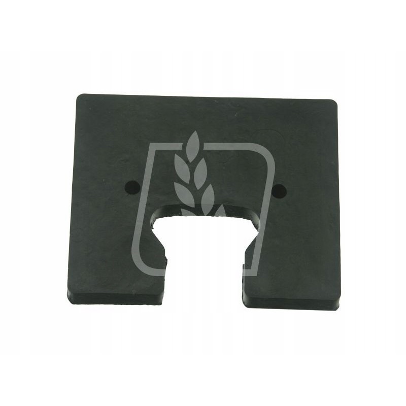 Rubber spatula 95x80mm 404184m1 round