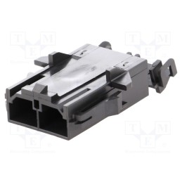 1 pcs x MOLEX - 428180212 - Plug, wire-wire/PCB, male, Mini-Fit Sr, 10mm, PIN: 2, 600V