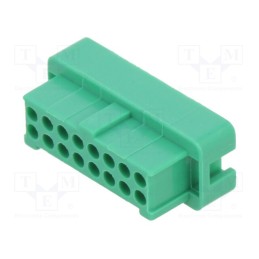 1 pcs x HARWIN - G125-2041696L0 - 8+8 Pos. Female DIL Cable Housing for Latches