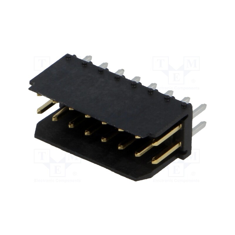 1 pcs x Amphenol Communications Solutions - 76385-308LF - Socket, wire-board, male, Dubox®, 2.54mm, PIN: 16, THT, 3A, straight