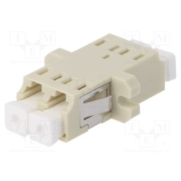 1 pcs x FIBRAIN - A001-LC-DX-1158 - Connector: fiber optic, socket,coupler, duplex,multi mode (MM)