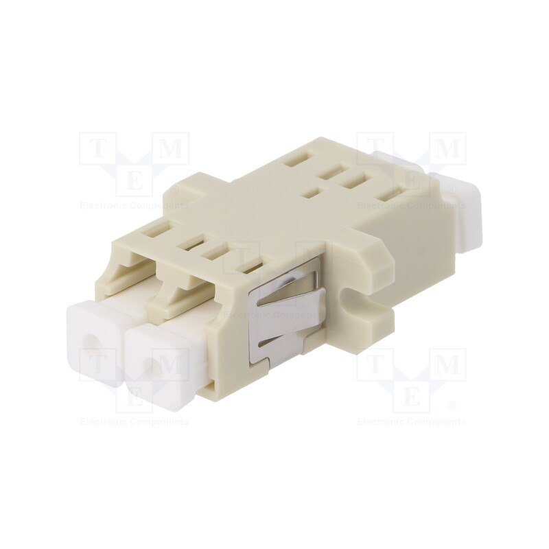 1 pcs x FIBRAIN - A001-LC-DX-1158 - Connector: fiber optic, socket,coupler, duplex,multi mode (MM)