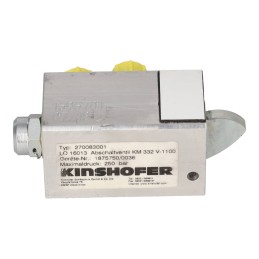 Valve for KM332 et 1100 clamping grab