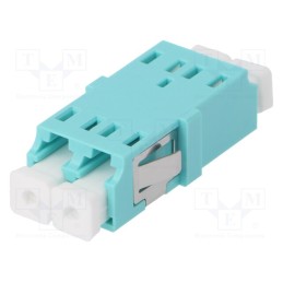 1 pcs x FIBRAIN - A001-LC-DX-2168 - Connector: fiber optic, socket,coupler, duplex,multi mode (MM)