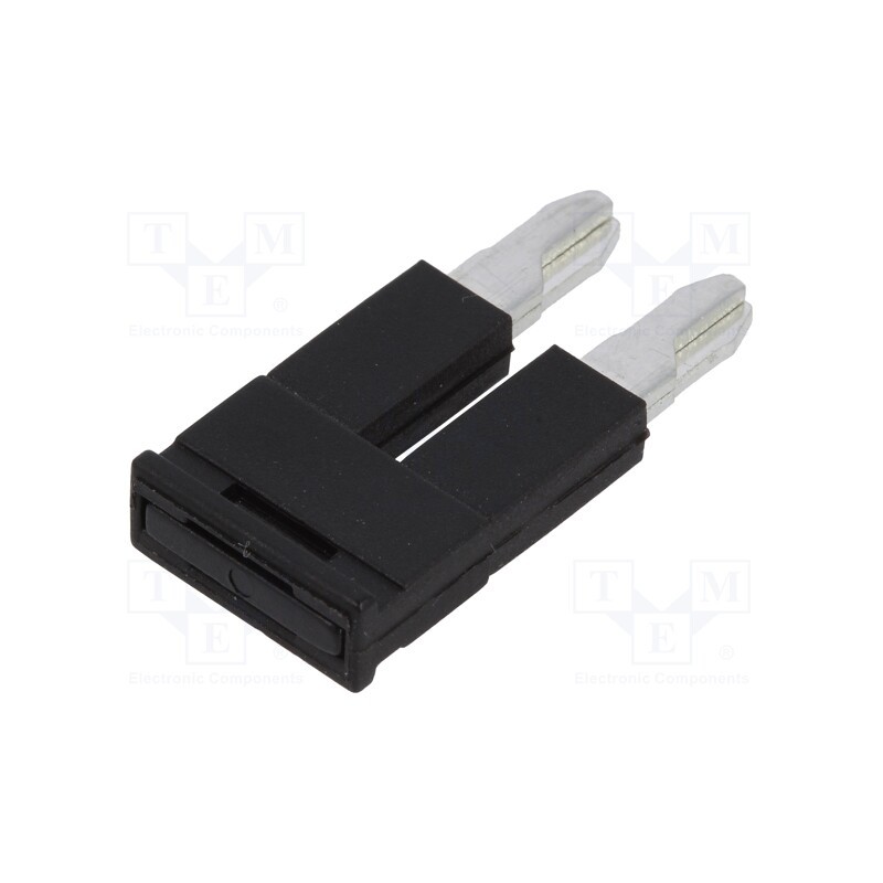 1 pcs x POKu00d3J - A42-6213 - Comb bridge, ways: 2, black, ZUG-4