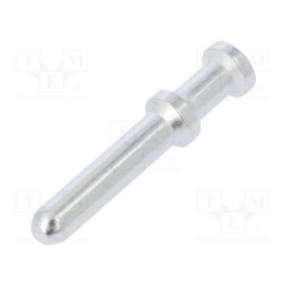 1 pcs x DEGSON ELECTRONICS - 40A-SM-4.0 - Contact, male, copper alloy, silver plated, 4mm2, 12AWG, bulk, 40A