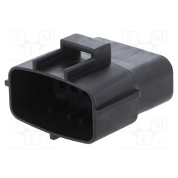 1 pcs x TE Connectivity - 174663-2 - Connector: automotive, Econoseal J-070 Mark II, male, plug, black