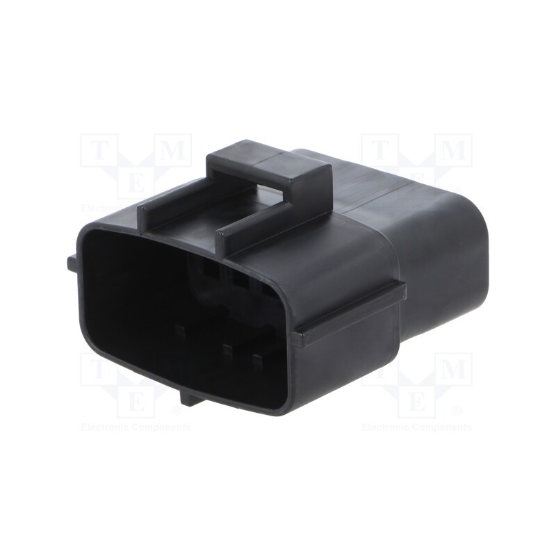 1 pcs x TE Connectivity - 174663-2 - Connector: automotive, Econoseal J-070 Mark II, male, plug, black