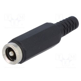 1 pcs x NINIGI - PC-GP2.5/2 - Plug, DC supply, male, 5.5/2.5mm, 5.5mm, 2.5mm, for cable, straight