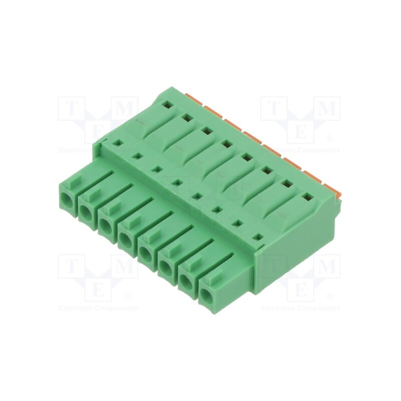 1 pcs x AMPHENOL ANYTEK - KD0810500000G - Pluggable terminal block, 3.5mm, ways: 8, straight, plug, female
