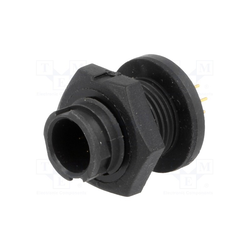 1 pcs x SWITCHCRAFT - EN2P6M26P - Connector: circular, EN2, socket, male, THT, for panel mounting