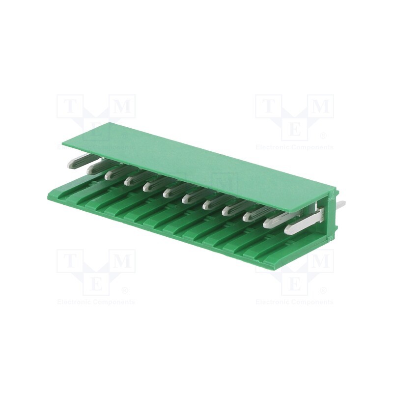 1 pcs x TE Connectivity - 280614-1 - 12P MOD 1 SHROUDED HEADER, ST, TIN PLTD