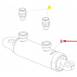 100778366 hydraulic cylinder