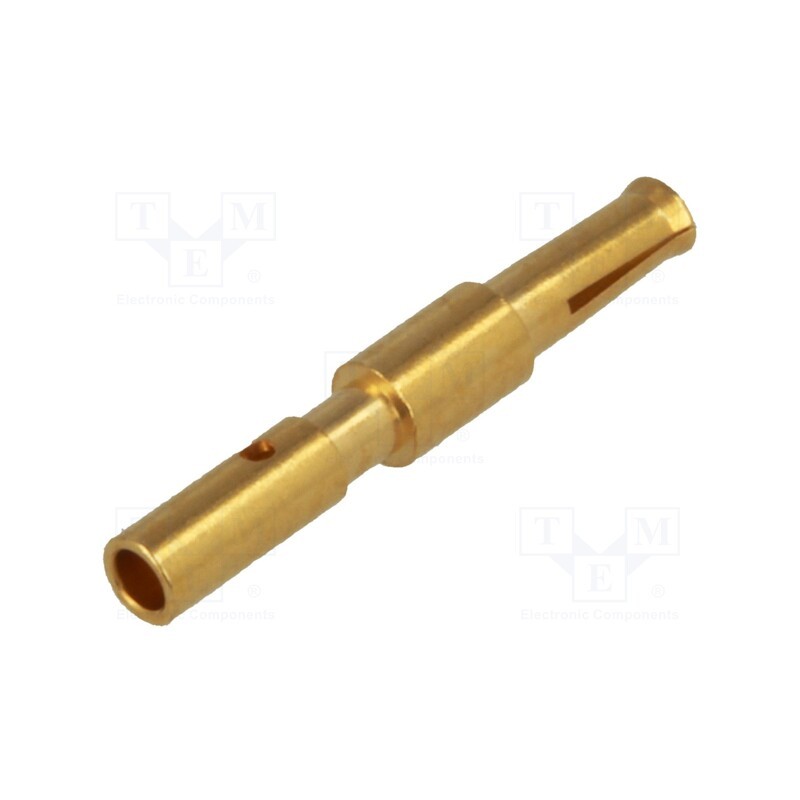 1 pcs x BULGIN - SA3347 - Contact, female, copper alloy, gold-plated, 26AWG÷22AWG, crimped