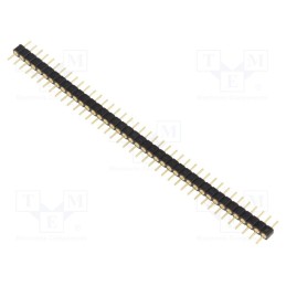 1 pcs x CONNFLY - DS1004-1*40F11 - Pin header, pin strips, male, PIN: 40, straight, 2.54mm, THT, 1x40