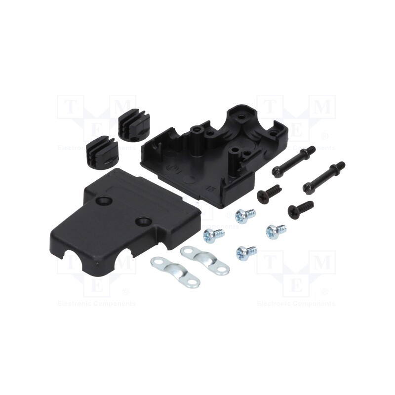 1 pcs x MH CONNECTORS - MHTRI-15-P-K - Enclosure: for D-Sub connectors, D-Sub 15pin,D-Sub HD 26pin