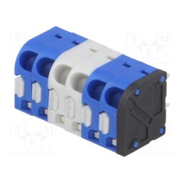 1 pcs x ECE - ETBM3060C201Z - PCB terminal block, angled 45°, 3.5mm, ways: 6, on PCBs, 0.75mm2