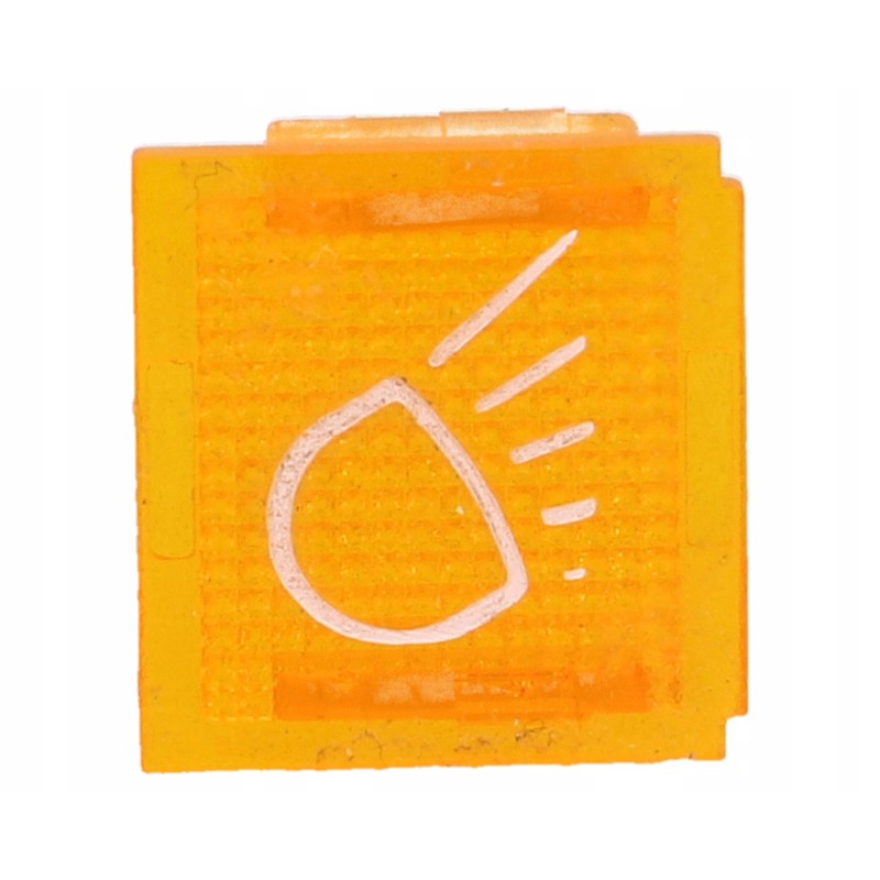 Switch insert 14x14mm, turn light