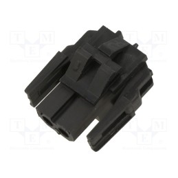 1 pcs x TE Connectivity - 1-640517-0 - 02P MR II PLUG HSG V0 RED