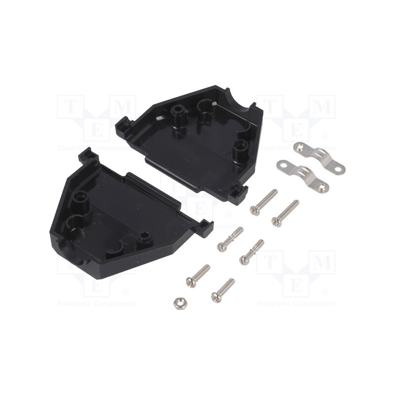 1 pcs x ENCITECH - 2360-0102-04 - Enclosure: for D-Sub connectors, D-Sub 37pin,D-Sub HD 62pin