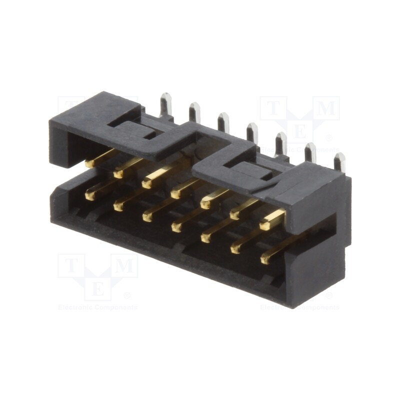 1 pcs x MOLEX - 878325622 - Socket, PCB-cable/PCB, male, Milli-Grid, 2mm, PIN: 14, THT, on PCBs