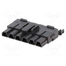 1 pcs x MOLEX - 428160612 - Plug, wire-wire/PCB, female, Mini-Fit Sr, 10mm, PIN: 6, 600V