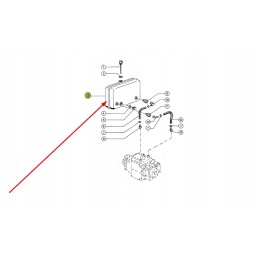 694033 0 hydraulic oil tank