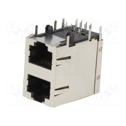 1 pcs x ENCITECH - RJJS-88-144-E9H-047 - Socket, RJ45, PIN: 8, Cat: 5, shielded, Layout: 8p8c