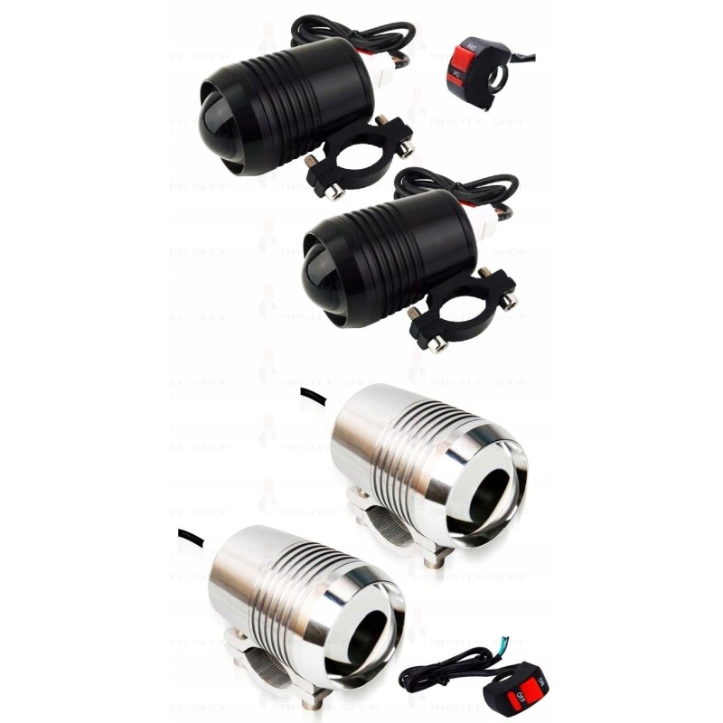 Halogen lamp Cree LED spotlight 2 pcs switch