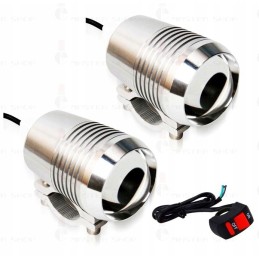Halogen lamp Cree LED spotlight 2 pcs switch