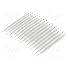 1 pcs x TE Connectivity - 5-6447163-2 - Connector: jumper cable, Cable ph: 2.54mm, L: 25.4mm, straight