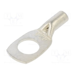 1 pcs x TE Connectivity - 710976-1 - Tip: ring tube, M6, 2.5mm2, crimped, for cable, non-insulated