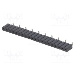 1 pcs x FISCHER ELEKTRONIK - 10027098 - Socket, pin strips, female, PIN: 20, straight, 2.54mm, SMT, 1x20