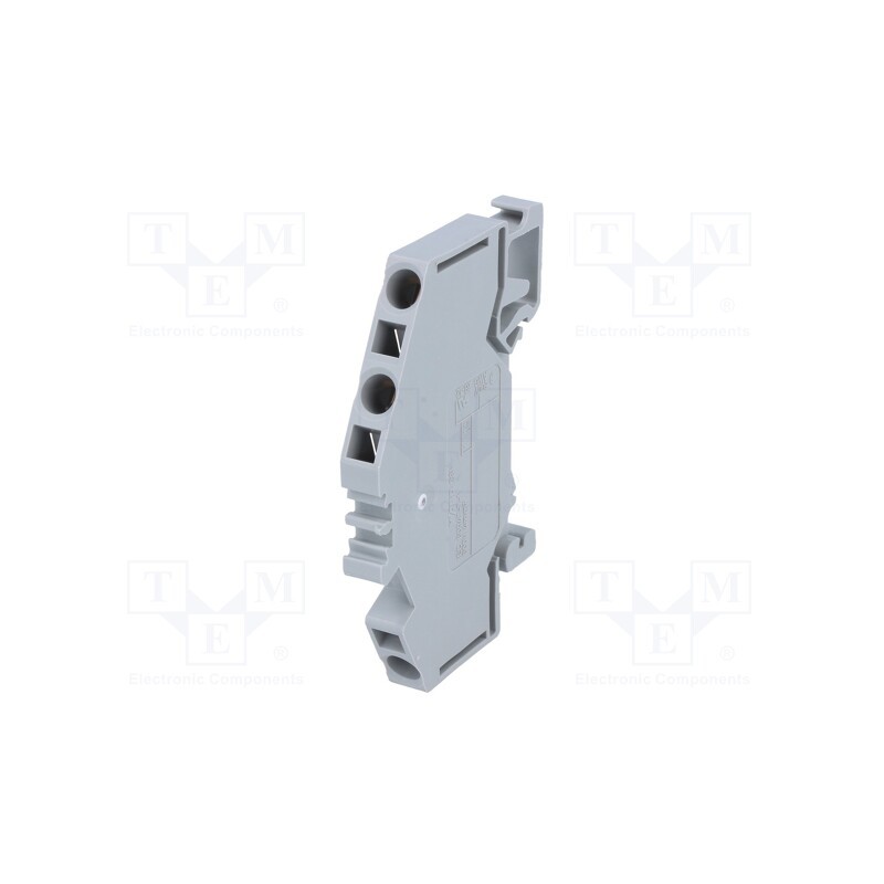 1 pcs x WAGO - 281-631 - Splice terminal: rail, 0.08÷4mm2, ways: 1, terminals: 3, grey, 281