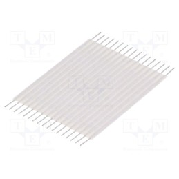 1 pcs x TE Connectivity - 1-1437130-5 - Connector: jumper cable, Cable ph: 1.27mm, L: 25.4mm, straight